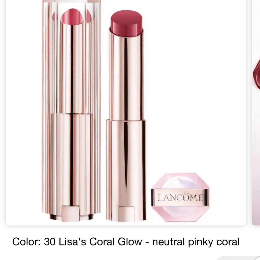 Lancome Idôle Lip Balm - Lisa's Coral Glow